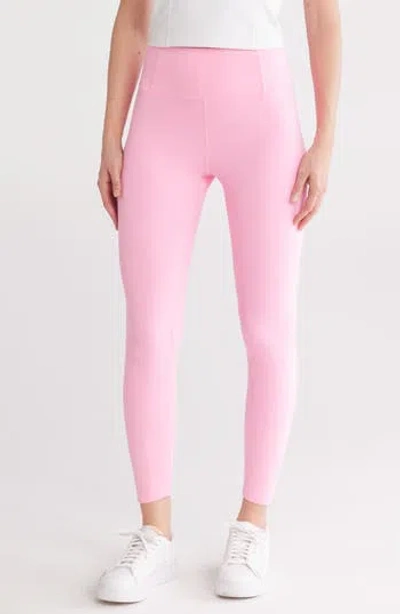 Free People Fp Movement Never Better High Waist Leggings In Pink Lemonade