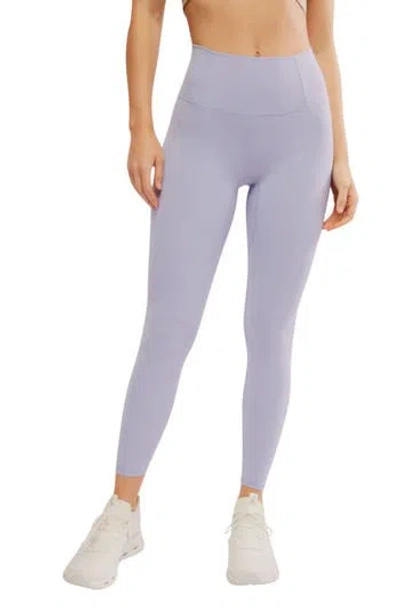 Free People Fp Movement Never Better High Waist Leggings In Platinum