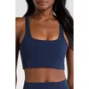 Free People Fp Movement Never Better Racerback Bra In Blue