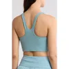 Free People Fp Movement Never Better Racerback Bra In Eucalyptus