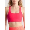 Free People Fp Movement Never Better Racerback Bra In Pink