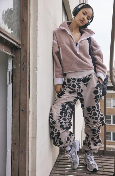 Free People Fp Movement Parade Joggers In All Over Tofu Combo