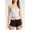 Free People Fp Movement Perfectly Plated Camisole In Ice Grey Combo
