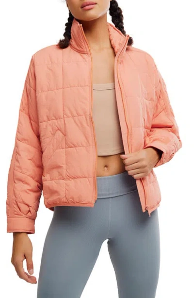 Free People Fp Movement Pippa Packable Puffer Jacket In Pink