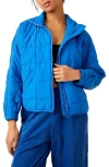 Free People Fp Movement Pippa Packable Puffer Jacket In Blue