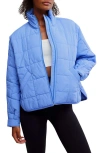 Free People Fp Movement Pippa Packable Puffer Jacket In Blueberry