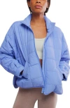 Free People Fp Movement Pippa Packable Puffer Jacket In Blue