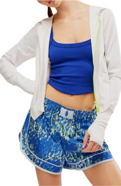 Free People Fp Movement Playin' For Keeps Track Jacket In White