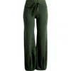 Free People Fp Movement Quick Step Drawstring Flare Pants In Green