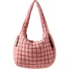 Free People Fp Movement Quilted Carryall Bag In Ballet Slipper