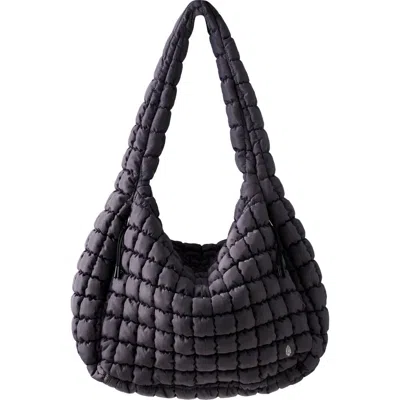 Free People Fp Movement Quilted Carryall Bag In Graphite