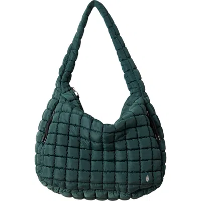 Free People Fp Movement Quilted Carryall Bag In Green