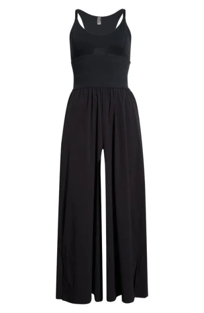 Free People Fp Movement Renewal Waves Jumpsuit In Black
