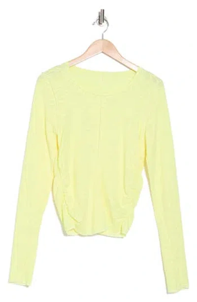 Free People Fp Movement Right On Run Long Sleeve Jacquard Top