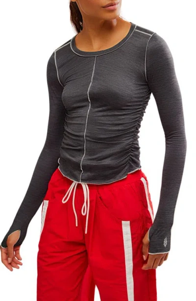 FREE PEOPLE FREE PEOPLE FP MOVEMENT RIGHT ON RUN LONG SLEEVE TOP