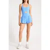 Free People Fp Movement Righteous Runsie Romper In Blue