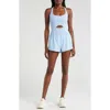 Free People Fp Movement Righteous Runsie Romper In Oxford Blue