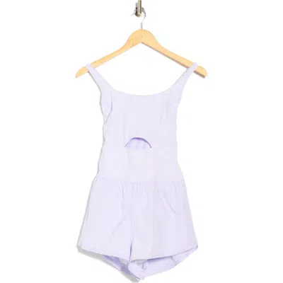 Free People Fp Movement Righteous Runsie Romper In Purple