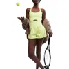 Free People Fp Movement Righteous Runsie Romper In Sour Citrus