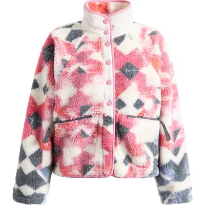 Free People Fp Movement Rocky Ridge Fleece Jacket In Multi