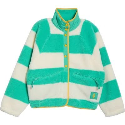 Free People Fp Movement Rocky Ridge Fleece Jacket In Green