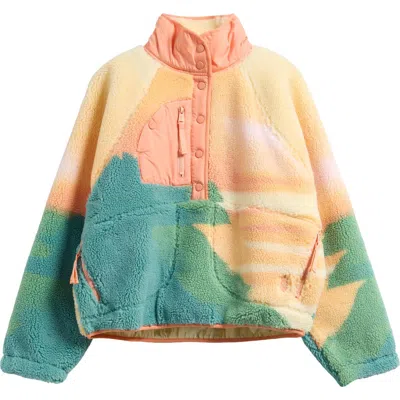 Free People Fp Movement Rocky Ridge Fleece Pullover In Multi