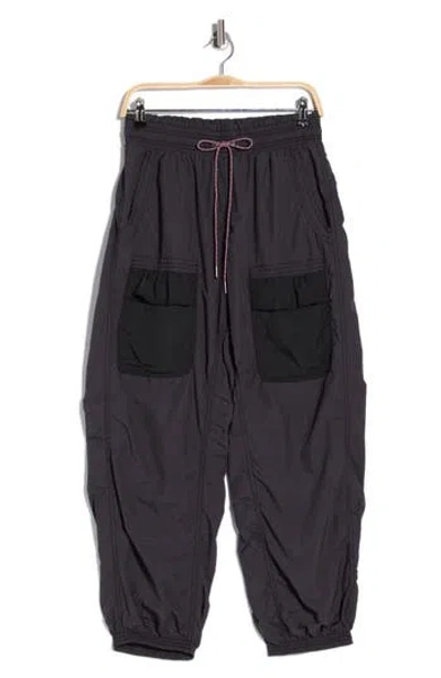 Free People Fp Movement Rogue Paperbag Cargo Pants In Black