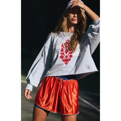 Free People Fp Movement Roll With It Shorts In Flame