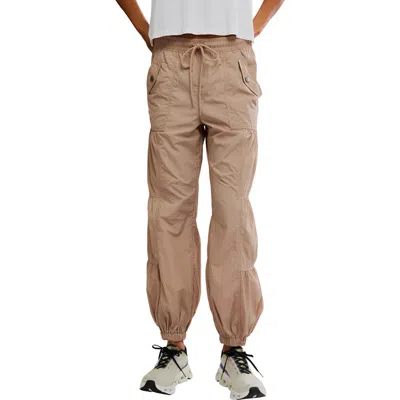 Free People Fp Movement Set Me Free Pants In Neutral