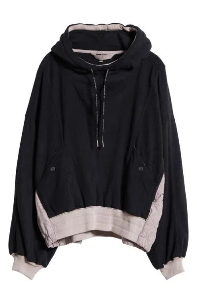 Free People Fp Movement Snow Day Hoodie In Black Combo