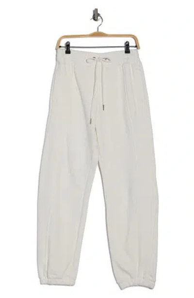 Free People Fp Movement Sprint To The Finish Seamed Sweatpants In White