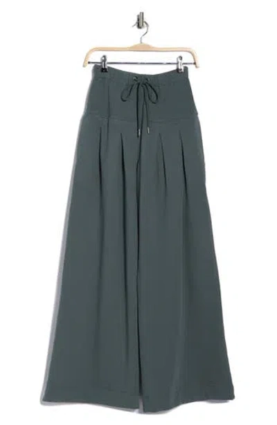 Free People Fp Movement Studio Siren Cotton Drawstring Pants In Gray