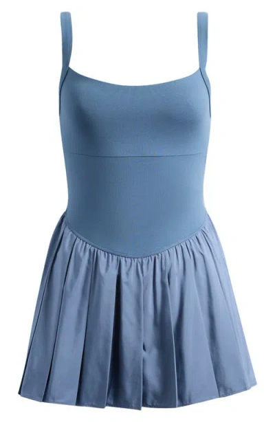 Free People Fp Movement Swing Of Things Tennis Dress In Skyline