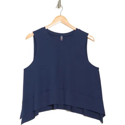Free People Fp Movement Tempo Asymmetric Crop Tank Top