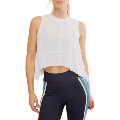 FREE PEOPLE FREE PEOPLE FP MOVEMENT TEMPO ASYMMETRIC CROP TANK TOP 