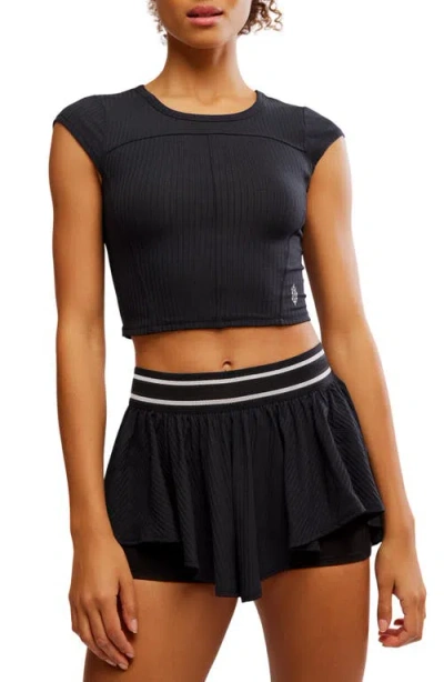 FREE PEOPLE FREE PEOPLE FP MOVEMENT TEMPO RIBBED BABY TEE