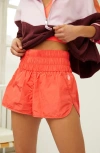Free People Fp Movement The Way Home Shorts In Red