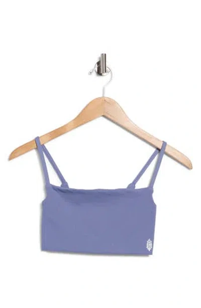 Free People Fp Movement Tighten Up Mini Sports Bra In Blue