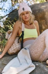 Free People Fp Movement Tighten Up Mini Sports Bra In Highlighter