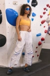 Free People Fp Movement Track Star Pants In White Combo