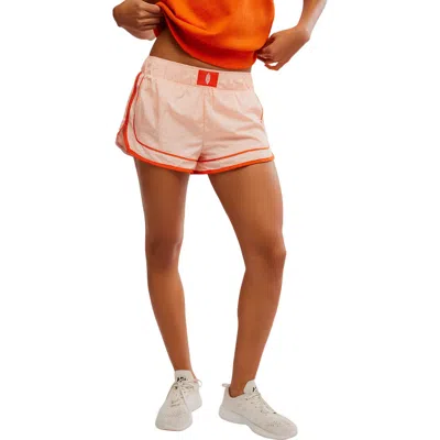 Free People Fp Movement Varsity Blues Water Resistant Athletic Shorts