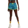 Free People Fp Movement Varsity Blues Water Resistant Athletic Shorts