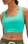 Free People Fp Movement Win Win Racerback Bra In Green