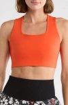 Free People Fp Movement Win Win Racerback Bra In Red