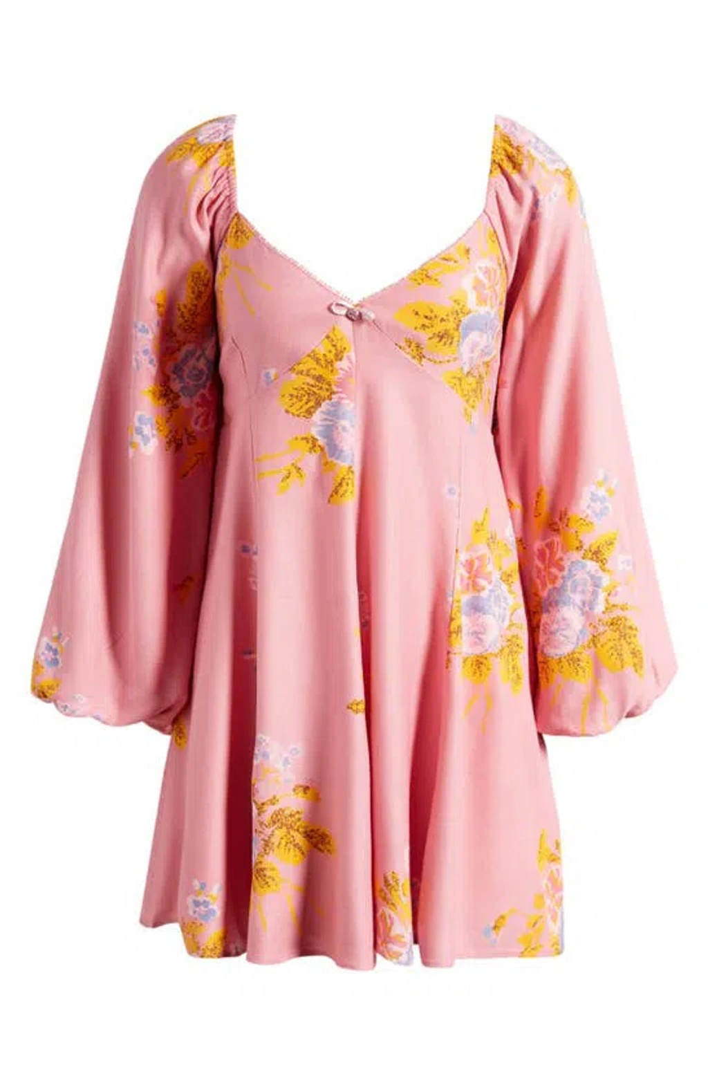 free people francesca mini dress Francesca Floral Mini Dress