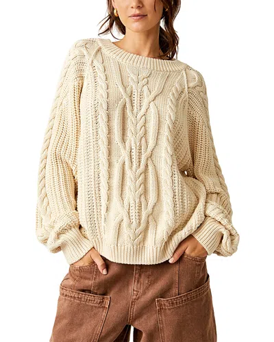 FREE PEOPLE FRANKIE CABLE SWEATER