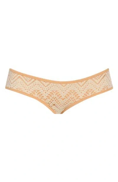 Free People Frankie Hipster Bikini Bottoms In Brown