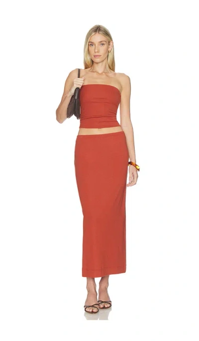 Free People Free-est Good Feels 튜브 세트 In Brown