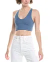 Free People Free Throw Crop Top In Blue