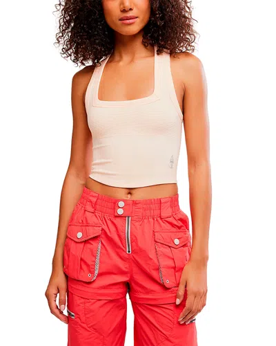 Free People Free Throw New Heights Tank Top In White
